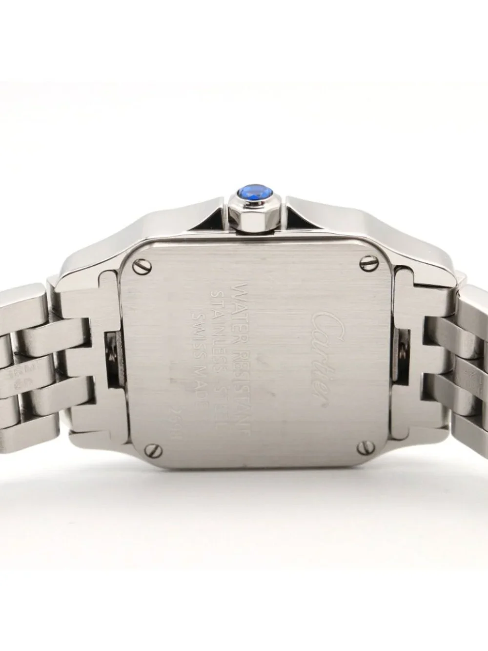 Cartier Watch Santos Demoiselle SM Ivory Stainless Steel